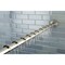 Kingston Brass SRK608 Edenscape 72" Adjustable Shower Curtain Rod W/Ring, Brushed Nkl SRK608 - alternate 3